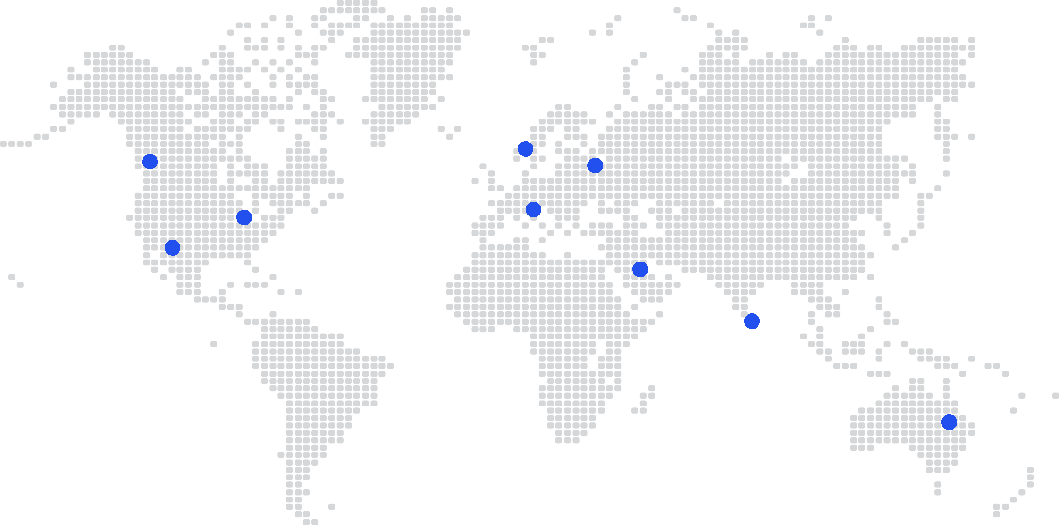 Global presence map