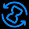 Recycling loop icon