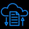 Cloud document sync icon