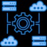 Distribution network icon