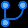 Scalable branching icon