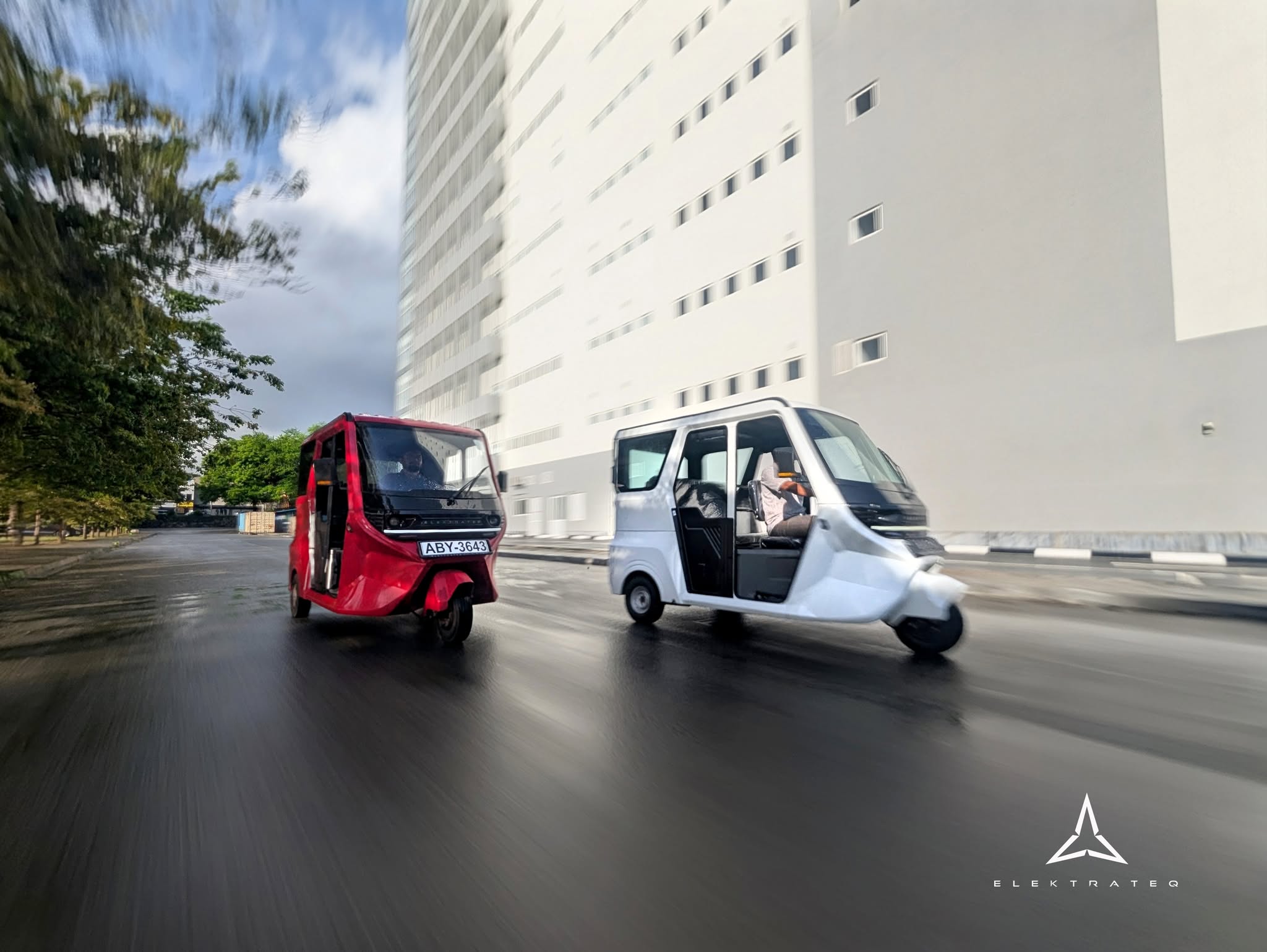 Elektrateq ETX vehicles on the road